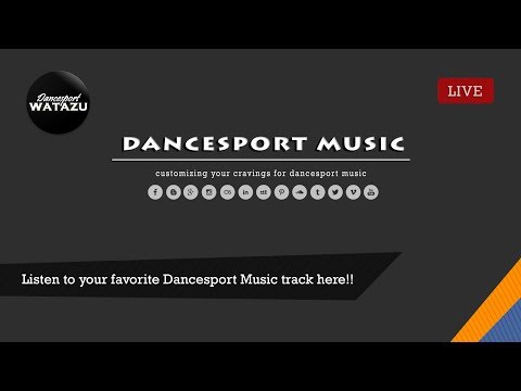 Watazu Dancesport Music Live Stream | Test BroadCast