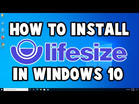 How to Download And Install Lifesize Desktop App in Windows 10