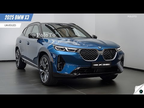 New 2025 BMW X3 Unveiled - The best selling and best premium SUV?