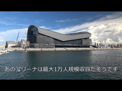 神戸中央区 建設中のアリーナと新港突堤を歩き撮り(2024年)