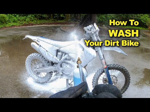 How to Wash Your Dirt Bike