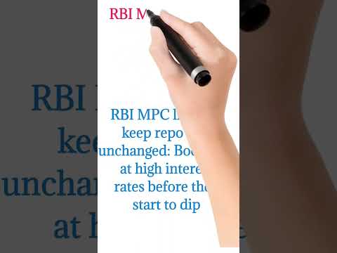 RBI MAINTAINS REPO RATE UNCHANGED AT6.50% || RBI REPO RATE