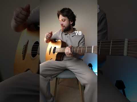 12345678 Challenge with Acoustic Guitar