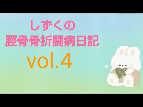 しずくの脛骨骨折闘病日記 Vol.4~手術のこと、痛みのこと、リハビリのこと~