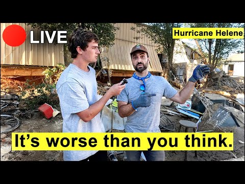 IRL live inside of Hurricane Helene’s most effected areas