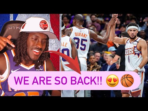 The Phx Suns LOOK SCARY!! Lakers At Suns Highlights Reaction