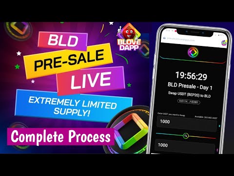 BLD Pre-Sale Live Limited Supply ! IDO Se BLD Token Buy Kaise Kare