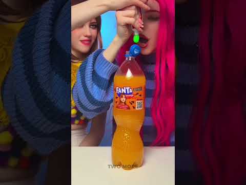 Fizzy Fanta Fun 🌈 The Color-Changing Comedy Show! #diy