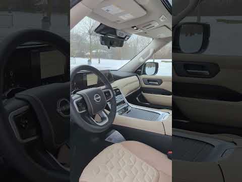 2025 Nissan Armada Interior Overview