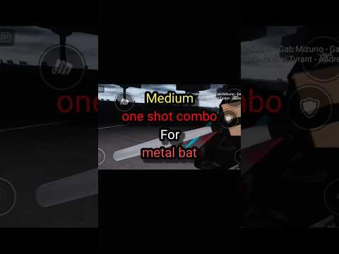 one shot combo for metal bat#strongestbattlegrounds #roblox