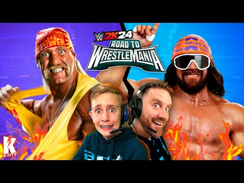 WWE 2k24 Road to WrestleMania: MegaPowers EXPLODE