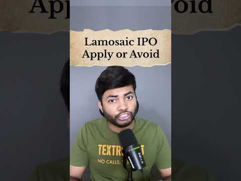 Lamosaic IPO Apply or Avoid??🔥 | Latest IPO GMP #ipo  #shortsfeed #ntpcgreenipo