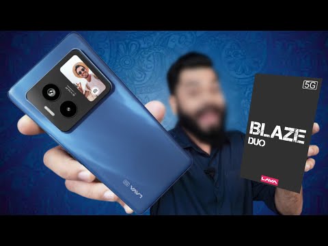 Lava Blaze Duo Unboxing, price & quick look