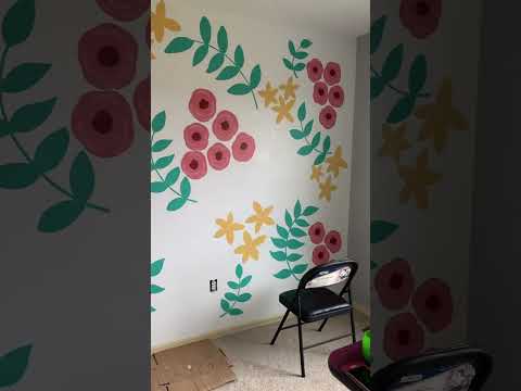 Day 2 painting my room wall