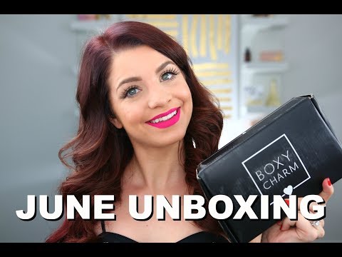 BOXYCHARM JUNE UNBOXING 2018 | MAKEUPMOLLY