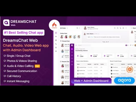 How to Install DreamsChat Script: Web - Chat, Audio, Video, Web APP with Admin Dashboard #php