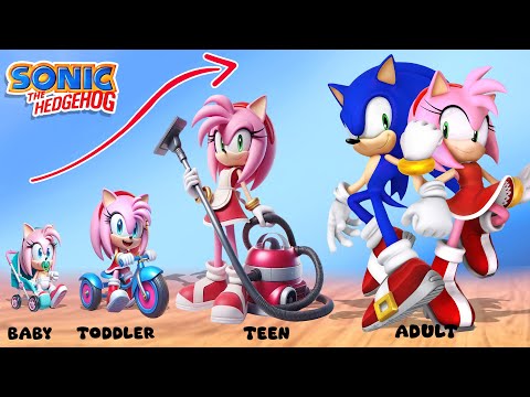 SONIC BOOM Growing Up Compilation | Cartoon Wow