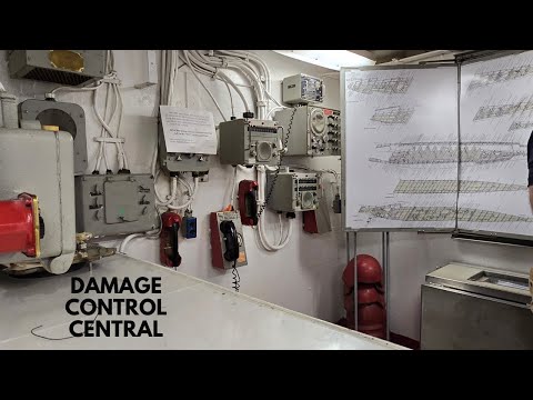 A Tour of Damage Control Central on Battleship NJ