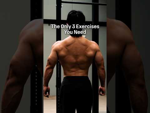 These are the ONLY exercises you need to target your BACK 🫡