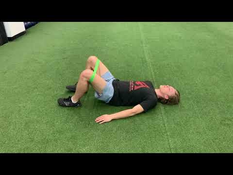 Mini Band Glute Bridge