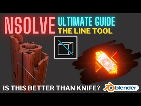 nSolve guide for Blender - The Line Tool