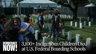 3,100+ Indigenous Students Died at U.S. "Boarding Schools": Native American Journalist Dana Hedgpeth