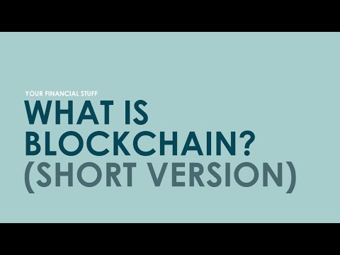 What is Blockchain. Short Version explained.