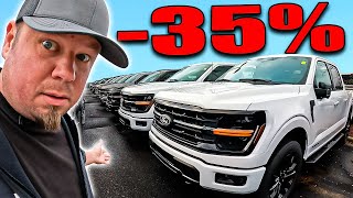 FORD Just SHOCKED The Car Market! MSRPs GETTING CUT OVER 35%!