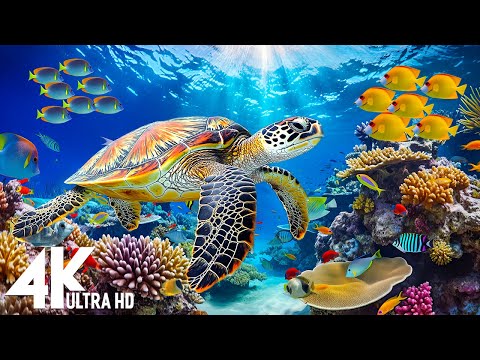 [NEW] 11HR Stunning 4K Underwater Wonder • Rare, Coral Reef, Beautiful Ocean Views & Relaxing Sounds