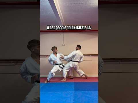 What people think karate is…