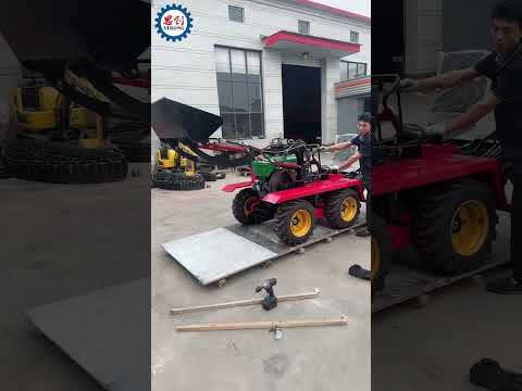 Mini Farm Tractor with Loader and Excavator for Wholesale #minicultivator #cultivator #machinery