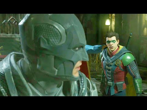 Batman Vs Damian Wayne Fight Scene 4K Ultra HD