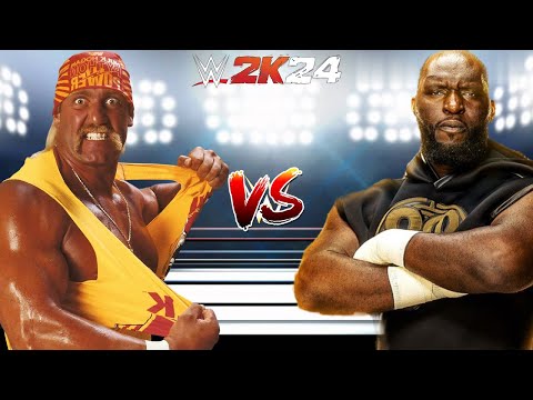 WWE 2K24 OMOS VS. HULK HOGAN STEEL CAGE MATCH!