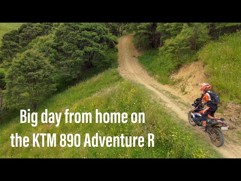 Big Day from Home on the KTM 890 Adventure R - Chris Birch