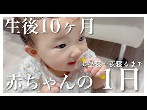 【密着】離乳食大苦戦中の生後10ヶ月赤ちゃんの1日！