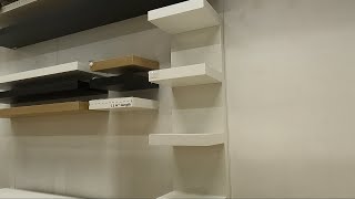 IKEA LACK RACK WALL SHELF UNIT WHITE CLOSER LOOK FURNITURE HOME DECOR REVIEW IKEA SHOP SHOPPING