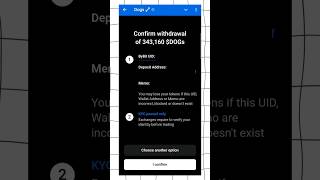 DOGS Airdrop Withdrawal Process (How to Claim DOGS in Exchange) #dogsairdrop #dogs #shorts
