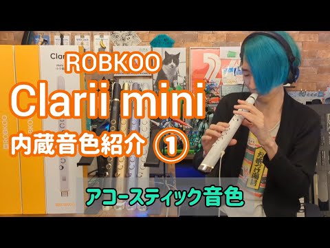 Clarii mini - Robkoo/内蔵音色をそこはかとなくピックアップして紹介するだけの動画① -アコースティック音色編