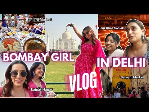 *SOBO* girl exploring Delhi 😍 | Banjara Market, Sarojini Nagar, Agra | Aashi Adani