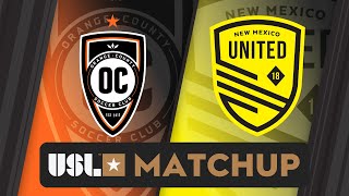 Orange County SC vs New Mexico United: October 19, 2024