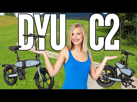 AWESOME SMART CITY FOLDABLE EBIKE - DYU C2 REVIEW