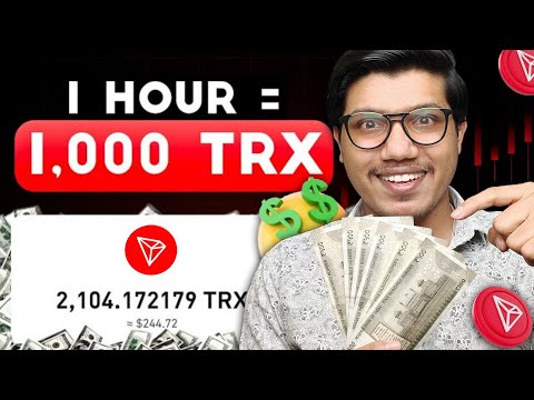 Best TRX Mining Website 2024 | New Trx Earning App | New TRON Mining Site | TRX Investment Website