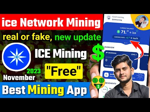 ice New Mining App 2023 | ICE Network Account Kaise Banaye, Real or Fake & Free Update | Zid Earning