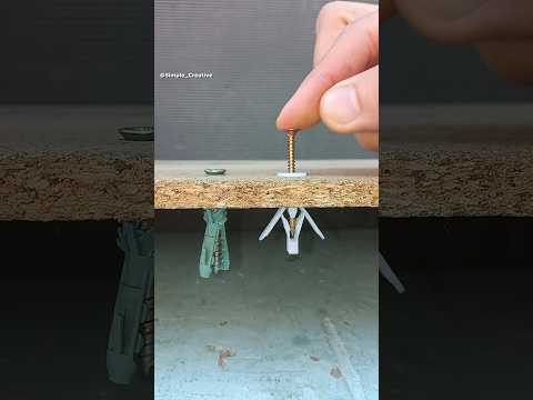 Helpful tips and tricks. Always use correct dowel #shrots #tips #skills #viral