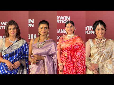 Celebritys Snapped at Democratic Sangha Change Maker Awards | Regina Cassandra , Aishwarya Rajesh