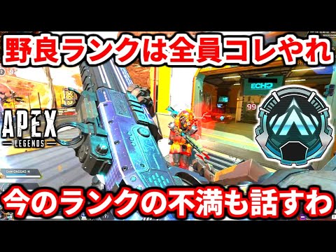 今の野良ランクで全員がやるべき事について話す！ランクの不満についても本音で色々話すわ！【APEX LEGENDS立ち回り解説】