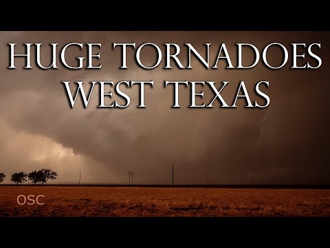 HUGE TORNADOES IN WEST TEXAS!! 05-23-2022