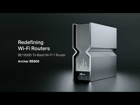 Archer BE800 BE19000 Tri-Band Wi-Fi 7 Router