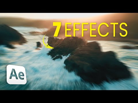 7 CREATIVE Drone Transitions & Effects | After Effects