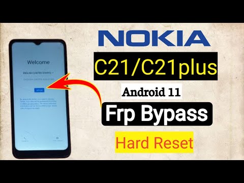 Nokia C21/C21plus FRP Bypass and Hard Reset | Nokia C21/C21PLUS Unlock pattern/password